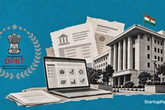 Government procurement for startups shown with the DPIIT emblem and tender documents
