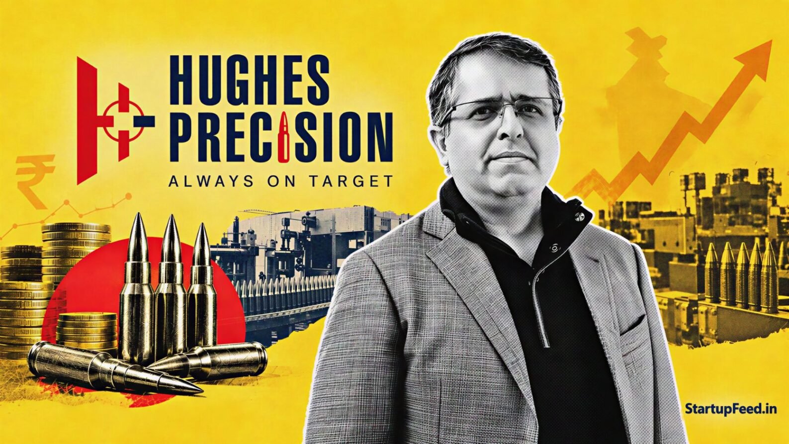 Hughes Precision funding with MD Sanjay Soni and ammunition capacity expansion