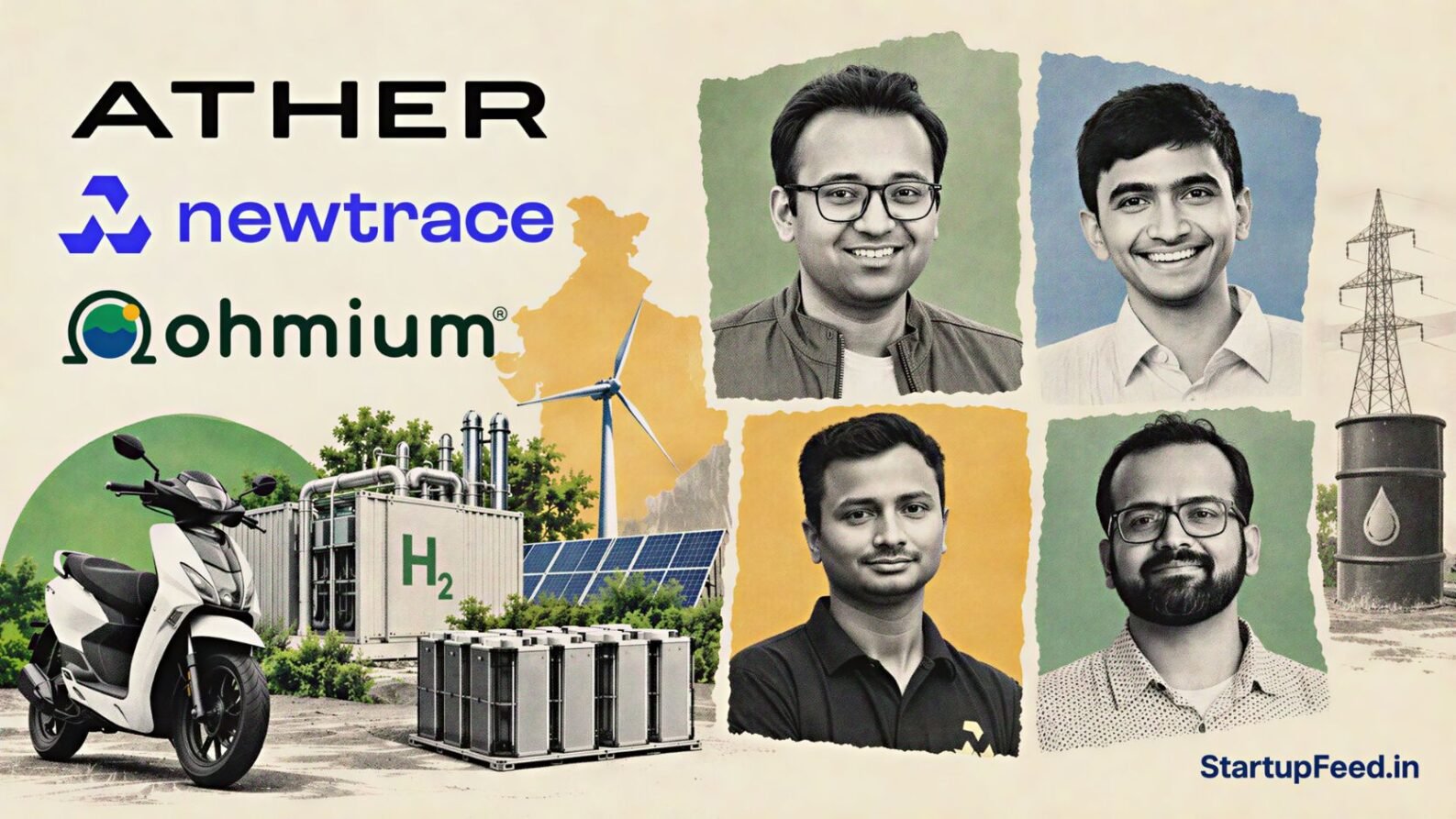 India cleantech founders building energy independence through EVs, green hydrogen and battery technology
