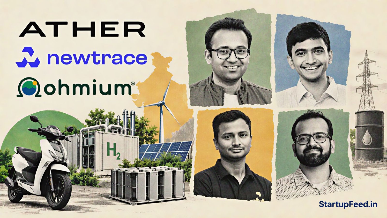India cleantech founders building energy independence through EVs, green hydrogen and battery technology