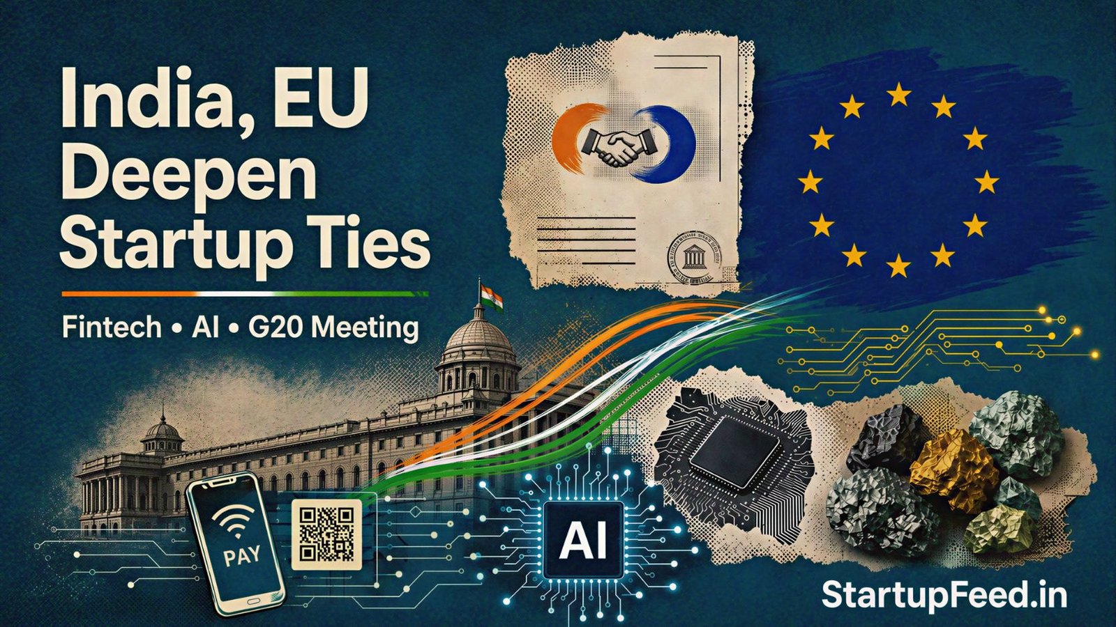 India, EU Push Closer Startup and Fintech Ties at G20 41 India EU startup cooperation at G20 with fintech, AI and deeper technology ties between India and Europe