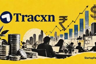 India seed funding 2026 shown through Tracxn data with coins, charts and rupee-dollar symbols