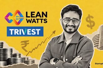 Sujith Kumar beside Leanwatts and Trivest Partners logos for the $2 Mn Leanwatts seed funding round