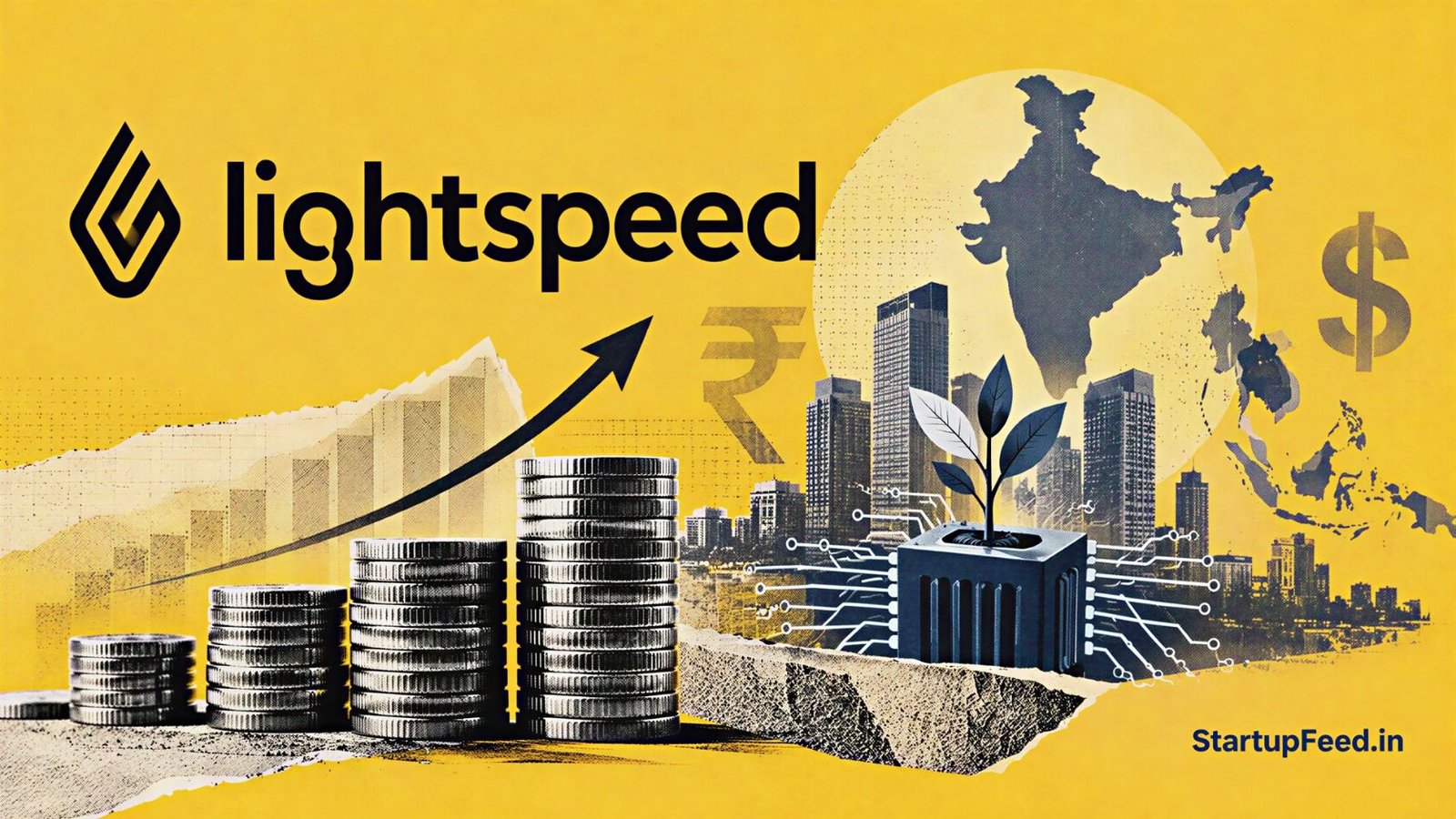 Lightspeed Targets $250 Mn India Fund for AI Startups 41 Lightspeed India AI fund visual with Lightspeed logo, currency motifs and early-stage funding cues