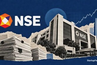 NSE IPO subscription scene with exchange logo, market chart and SEBI deadline documents