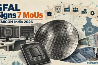 SFAL MoUs SEMICON India partnerships linking chip startups with research, EDA tools, manufacturing and funding