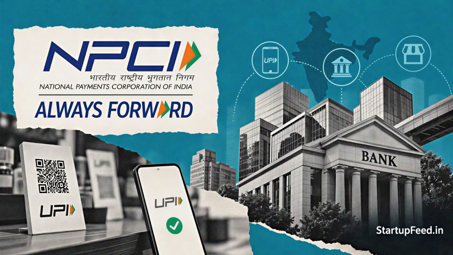 UPI MDR banks strategy shown with NPCI emblem and Indian digital payment infrastructure