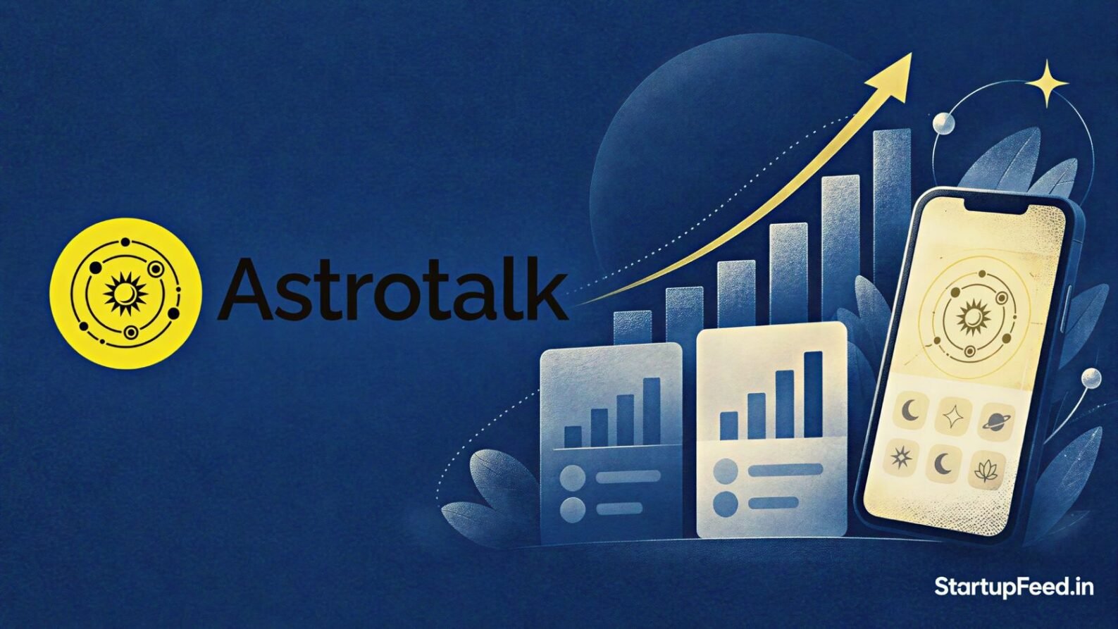 AstroTalk revenue growth in FY26 shown with the app logo