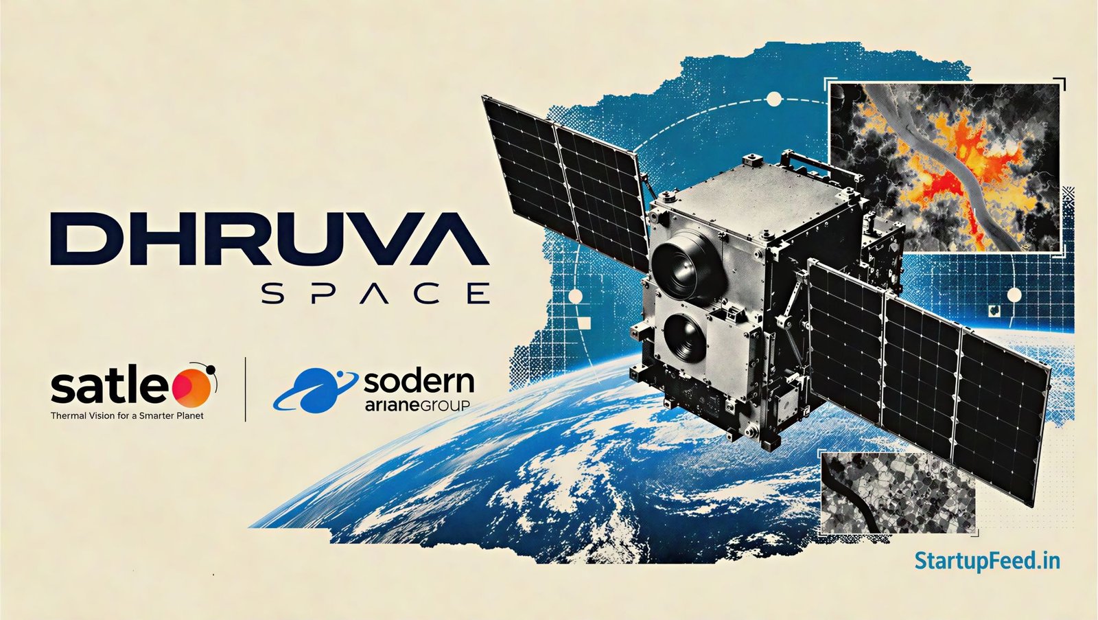 Dhruva Space LEAP-2 satellite deployment with P-30 platform and thermal imaging payload in orbit