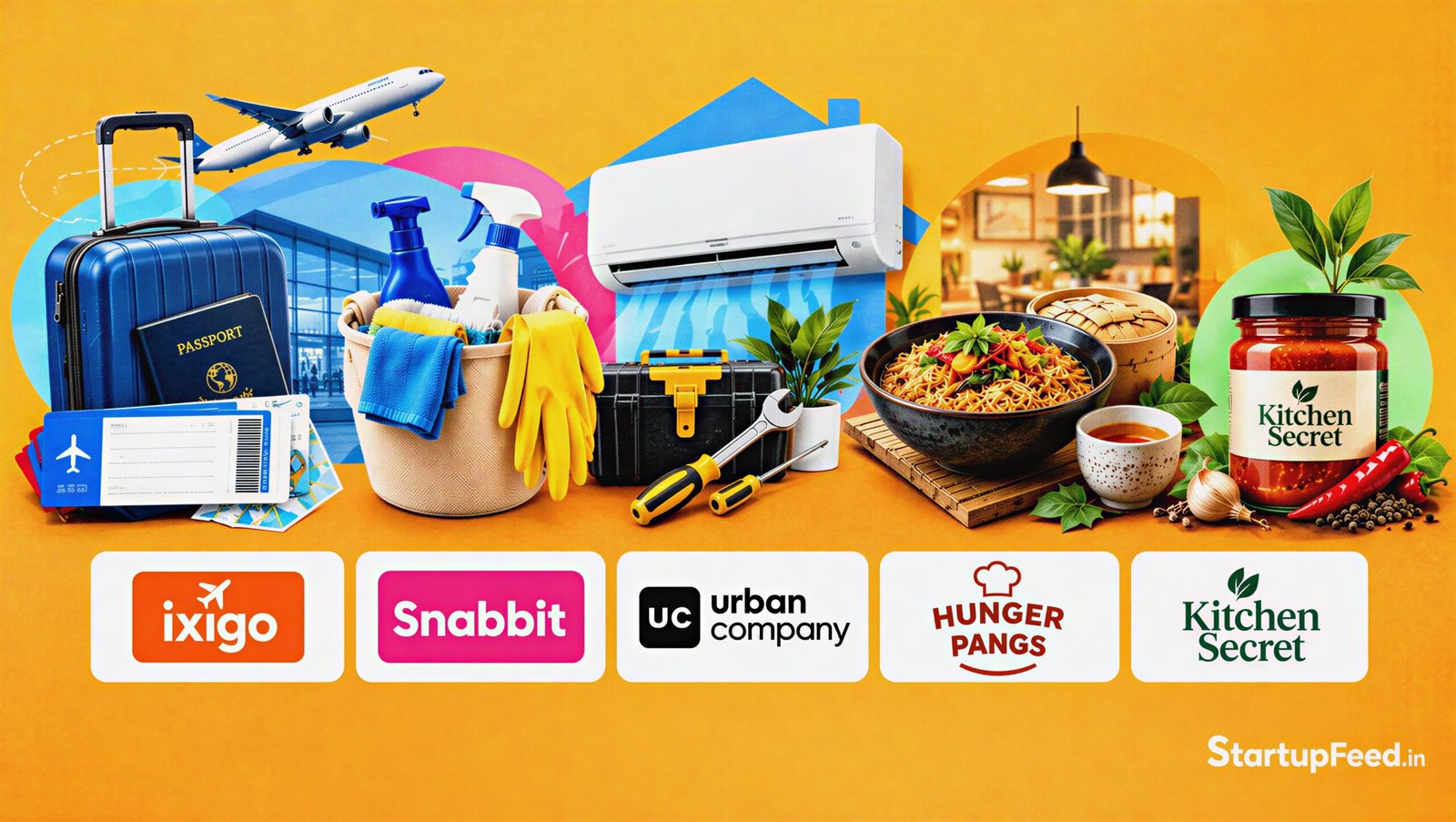 Morning Five: ixigo Posts ₹63 Crore Profit, Hunger Pangs Files IPO Draft 41 Morning Five startup news featuring ixigo, Snabbit, Urban Company and Indian food and restaurant brands