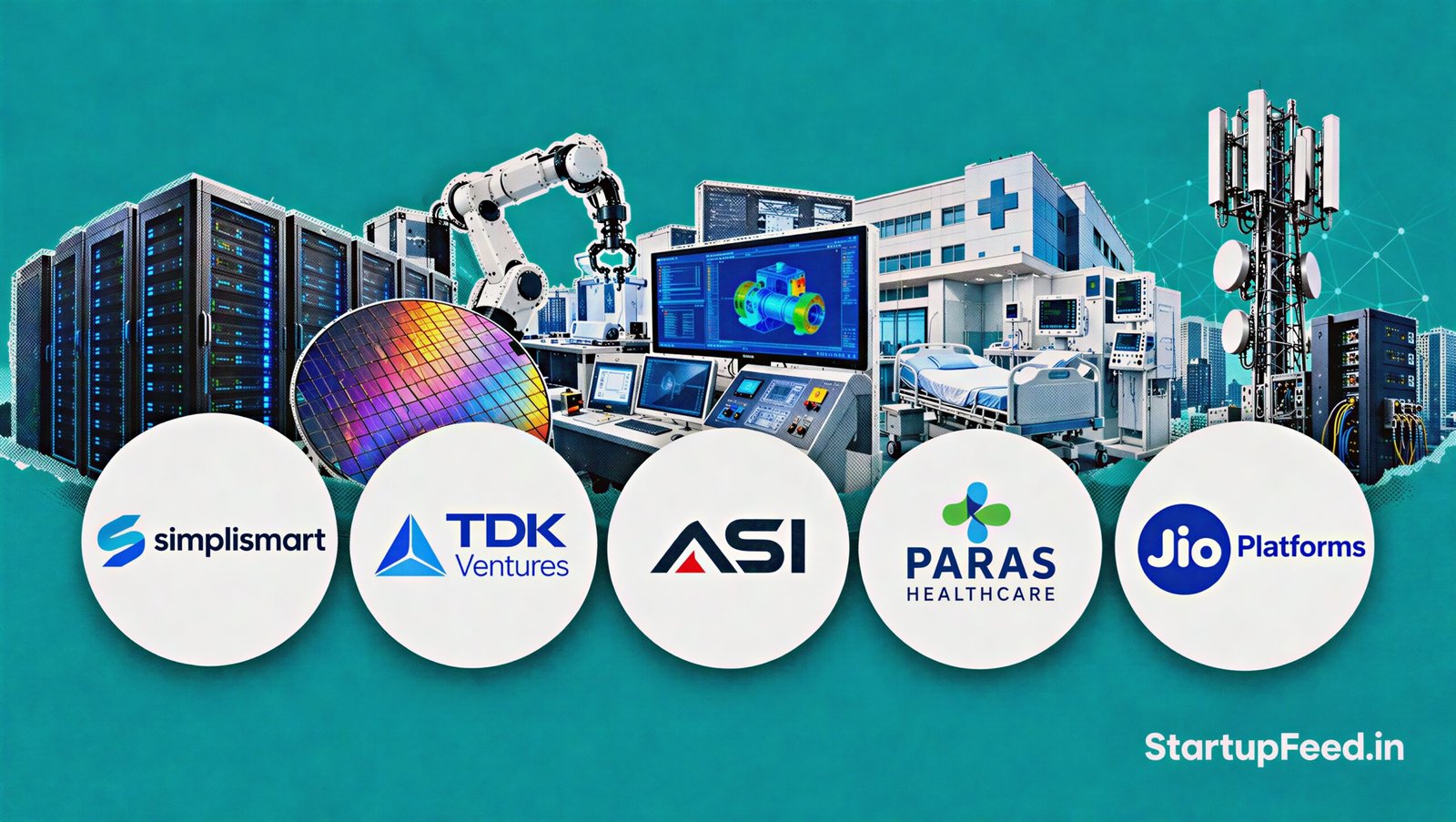 Morning Five: Simplismart Eyes $50 Million, 21 October 1 Morning Five startup news featuring AI servers, robotics, healthcare equipment, telecom infrastructure and company logos