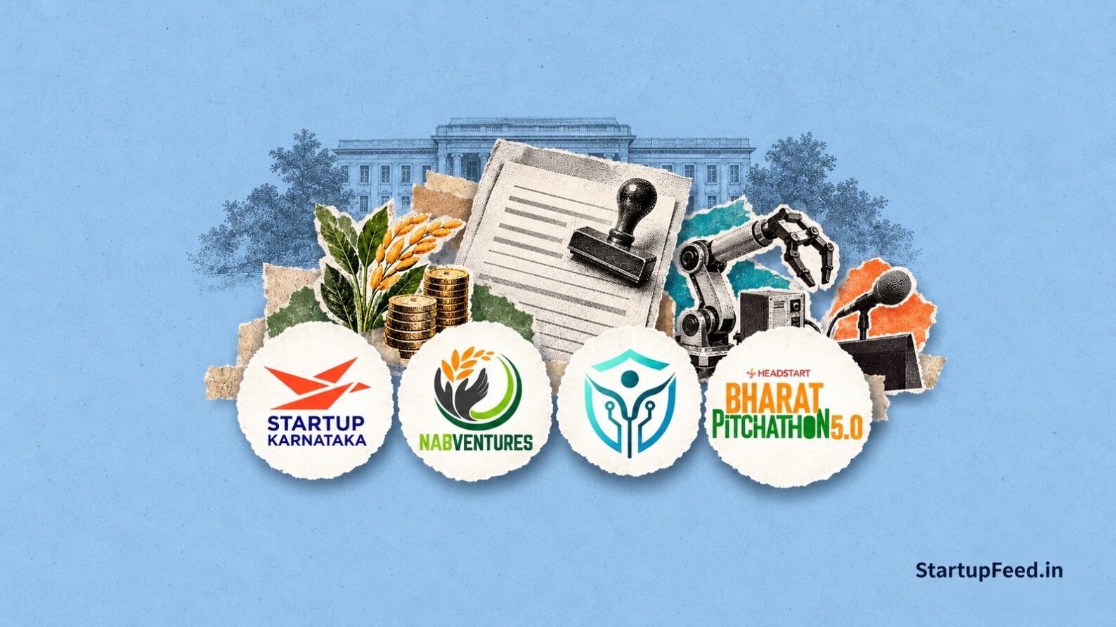 Morning Five roundup covering Karnataka startup orders, funding and physical AI