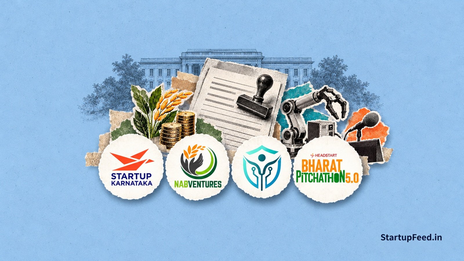 Morning Five roundup covering Karnataka startup orders, funding and physical AI