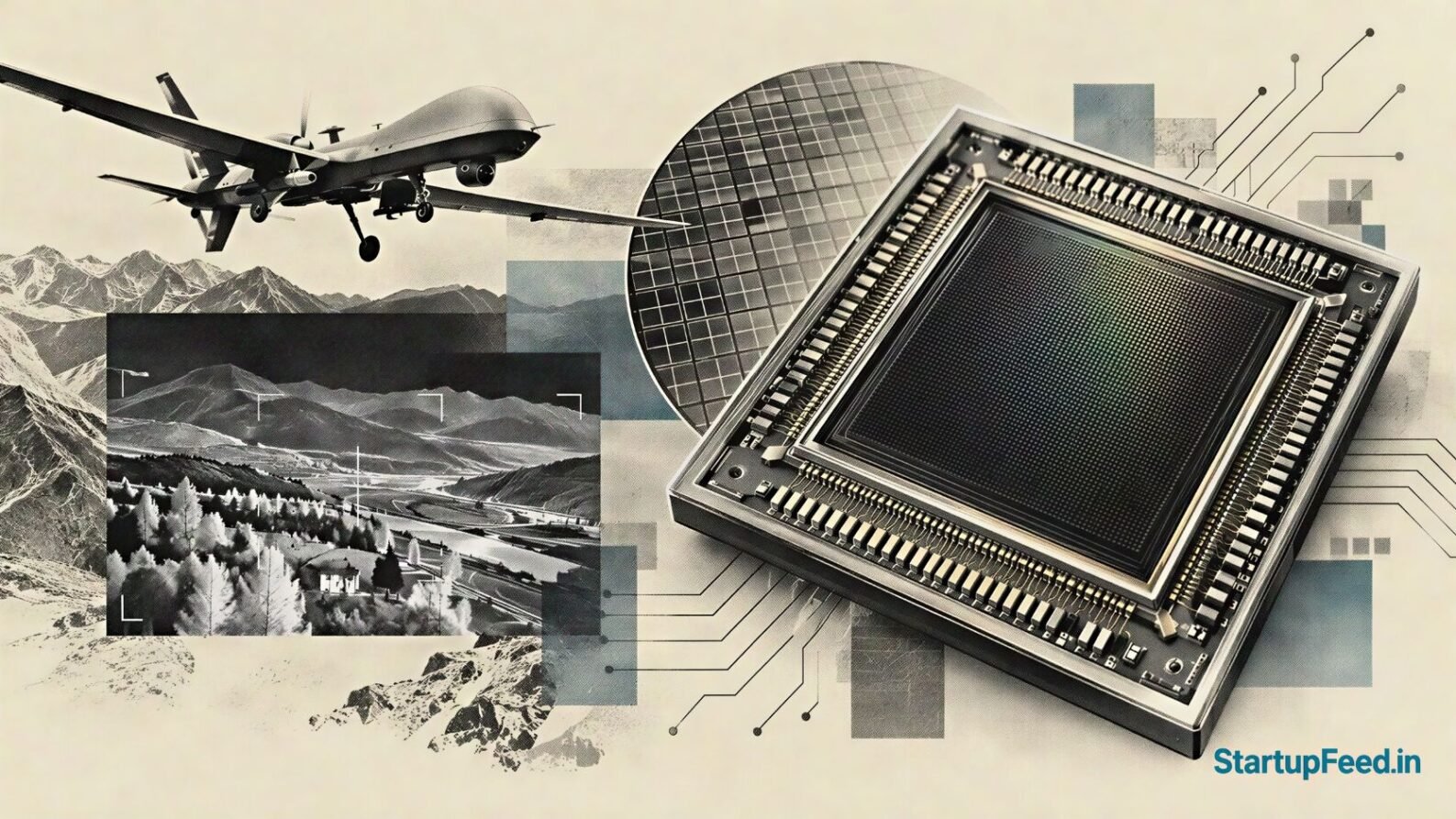 Nova Spectral AI infrared sensor chip for drones and defence imaging