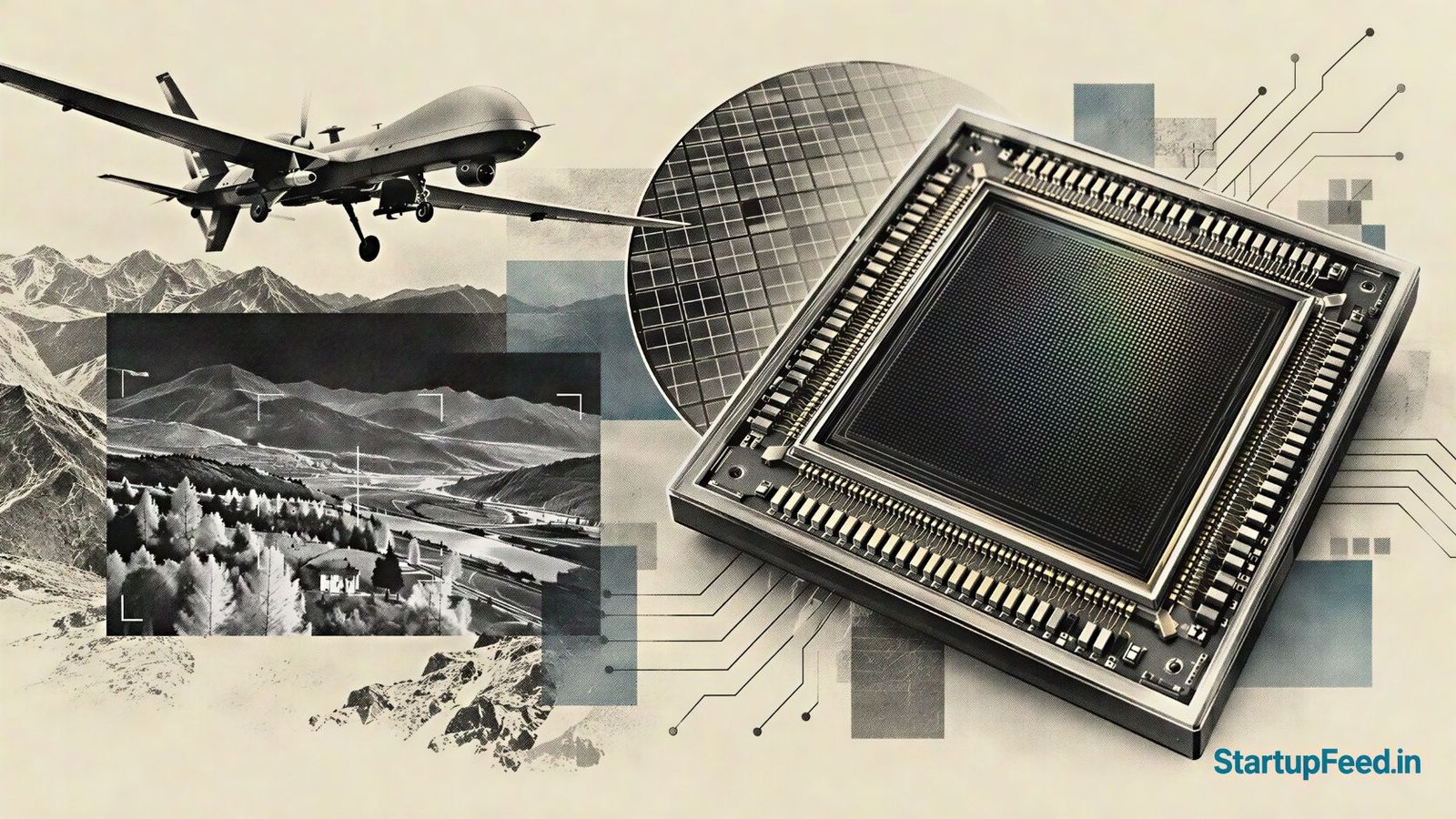 Nova Spectral AI infrared sensor chip for drones and defence imaging