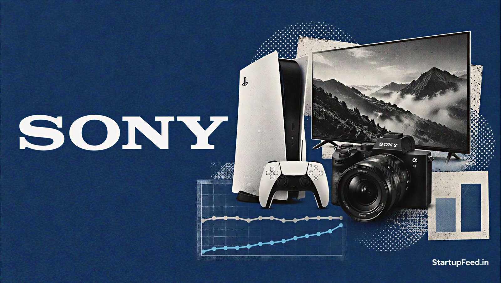 Sony India TV, Audio Revenue Flat at Rs 6,529 Cr in FY26 1 Sony India FY26 financial results with Bravia television, PlayStation console and profit chart