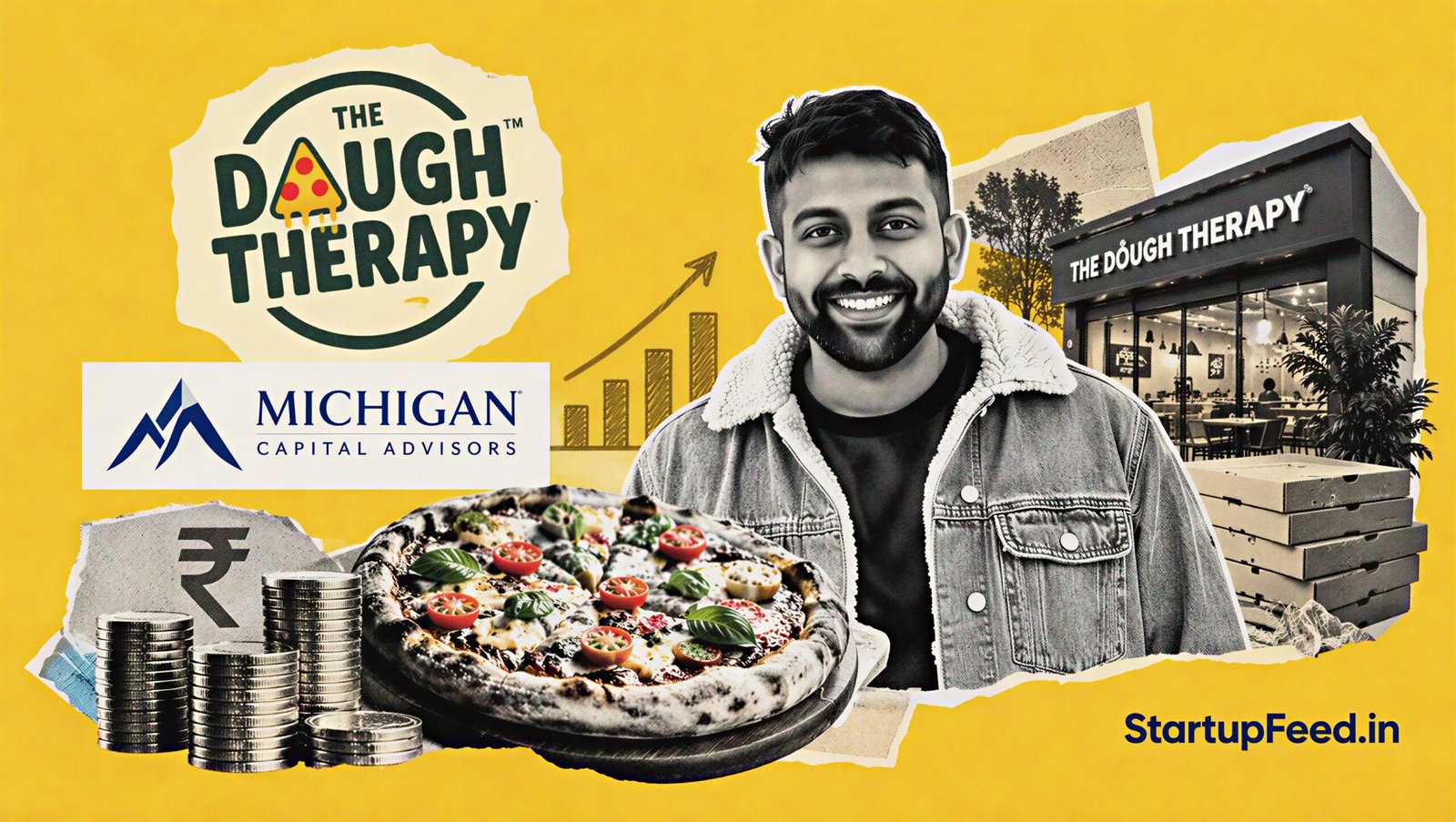 The Dough Therapy seed funding with founder Abhishek Dedhia and Michigan Capital Advisors backing Rs 5.25 Cr